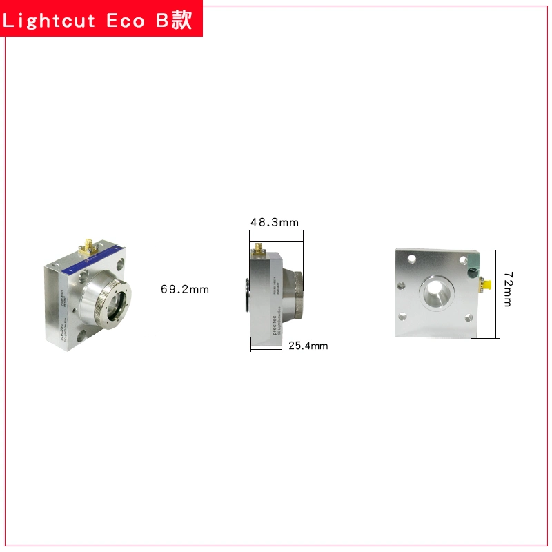 OEM Precitec 2.0 Procutter Fiber Laser Head Laser Nozzle Sensor Connector Nozzle Connection Spare Parts