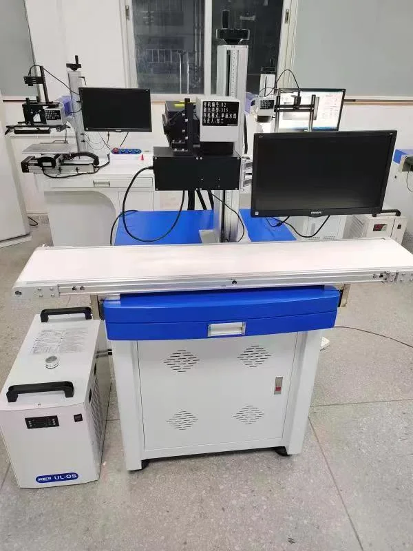 Sample Customization Visual Positioning Water-Cooled Scanning Pulse Laser Marking Machine