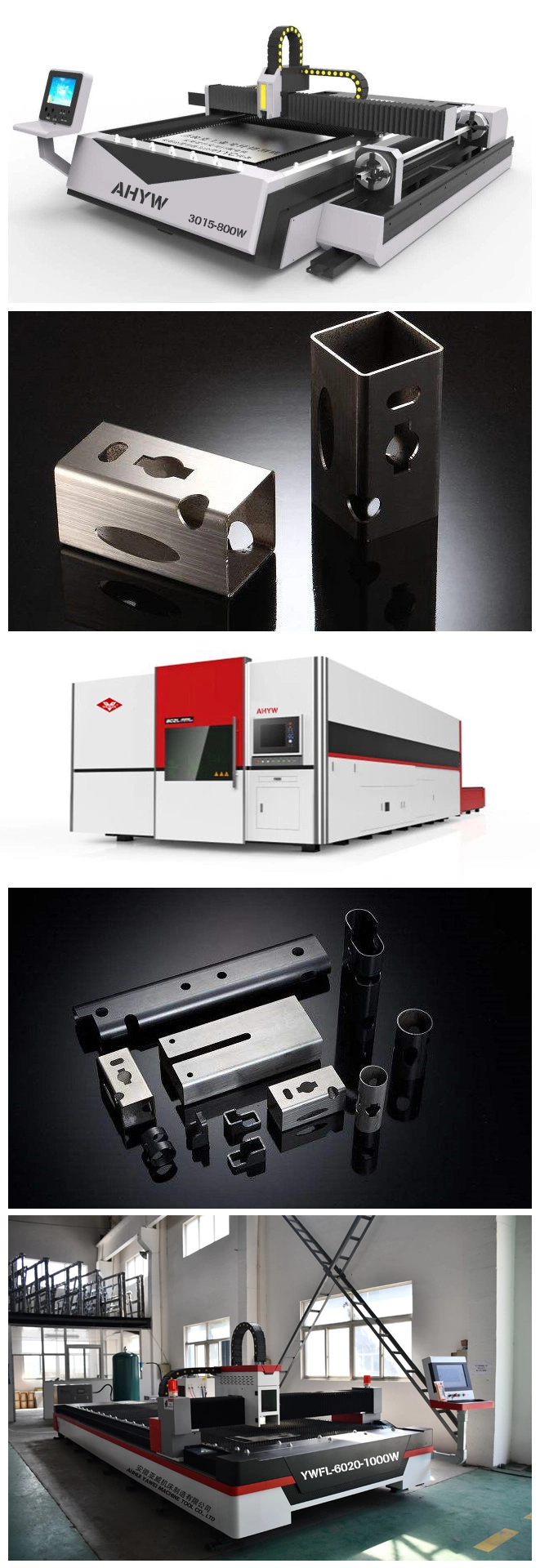 Fast Speed High Quality 500W-4000W Fiber Laser Cutting Machine